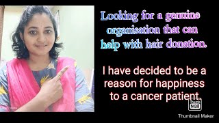 Waiting for genuine cancer organisation to donate hair tirupati  new_video hairdonationforcancer