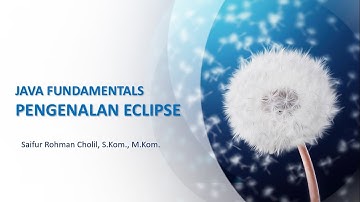 PENGENALAN ECLIPSE
