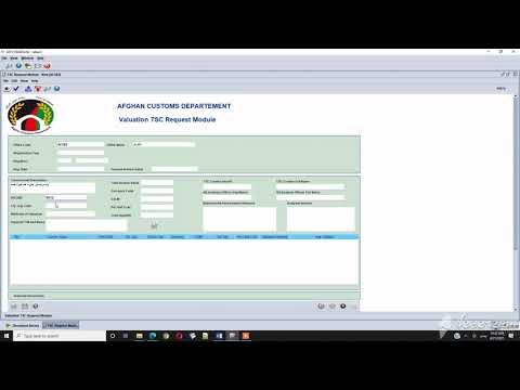ASYCUDA TSC Request Provincial Steps