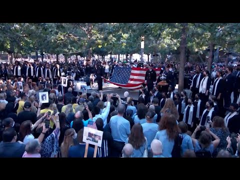 Estados Unidos recordó a las víctimas del 11-S