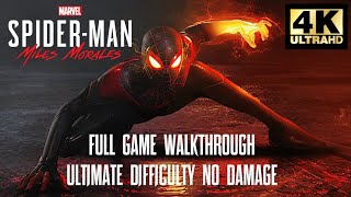 Marvel&#39;s Spider-Man: Miles Morales (PS5) | Full Game | No Damage | Ultimate Difficulty | 4K 60fps