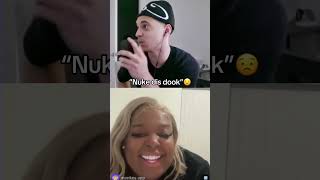 Monkey app but I can’t skip @RNJiggy 🫩💯 #omegle #challenge