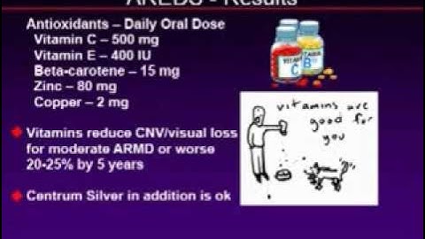 Macular Degeneration 5 .-  AREDS Study
