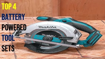 Top 4 Best Battery Powered Tool Sets For 2025   The Best Battery Powered Tool Sets Reviews