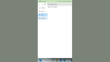 sidebar with routes key || react