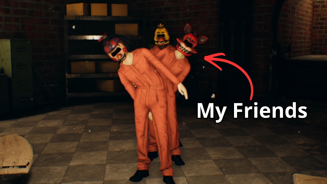 4 Idiots vs Multiplayer FNAF Fan Games