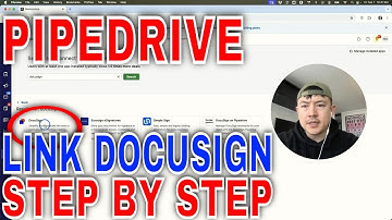 ✅ How To Link Connect Docusign To Pipedrive CRM 🔴