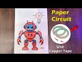 Paper Circuit with Copper Tape || Arduino Projects|| Eazytronic