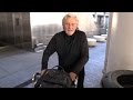 X17 EXCLUSIVE - Rutger Hauer Pushes His Own Luggage At LAX