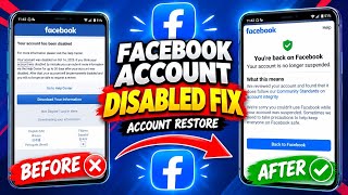 Facebook Disabled Account Recovery 2026 | How to Recover Disabled Facebook Account