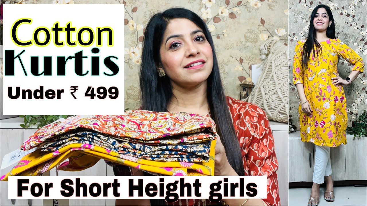 Kurti Styling Tips for Short Women | Indian Fashion Mantra