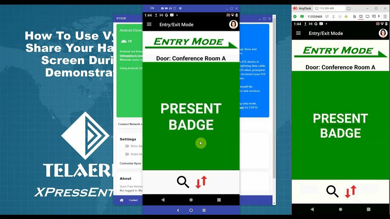 How to Install and Use Vysor to Share Your Handheld Screen During a