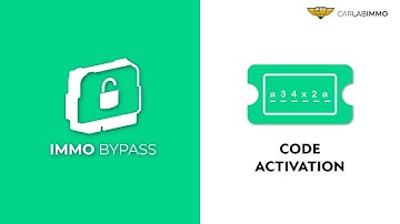 Immo Bypass tutorials | 2# How to activate the code?