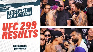 UFC 299 Results: Sean O'Malley vs. Chito Vera 2 | UFC 299 Reactions | Poirier-BSD | Morning Kombat