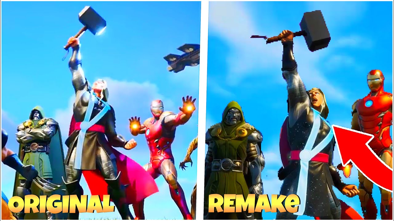We Recreated the Fortnite Season 4 Trailer | Recreating Fortnite Trailers pt.16
