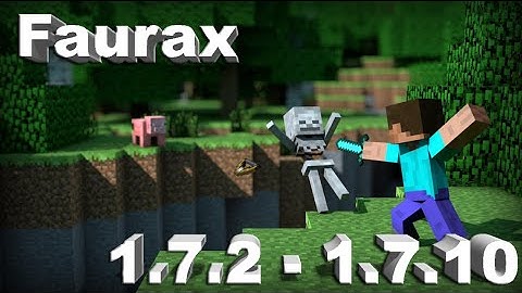 Minecraft 1.7.2 - 1.7.10 Hacked Client Faurax KillAura Showcase