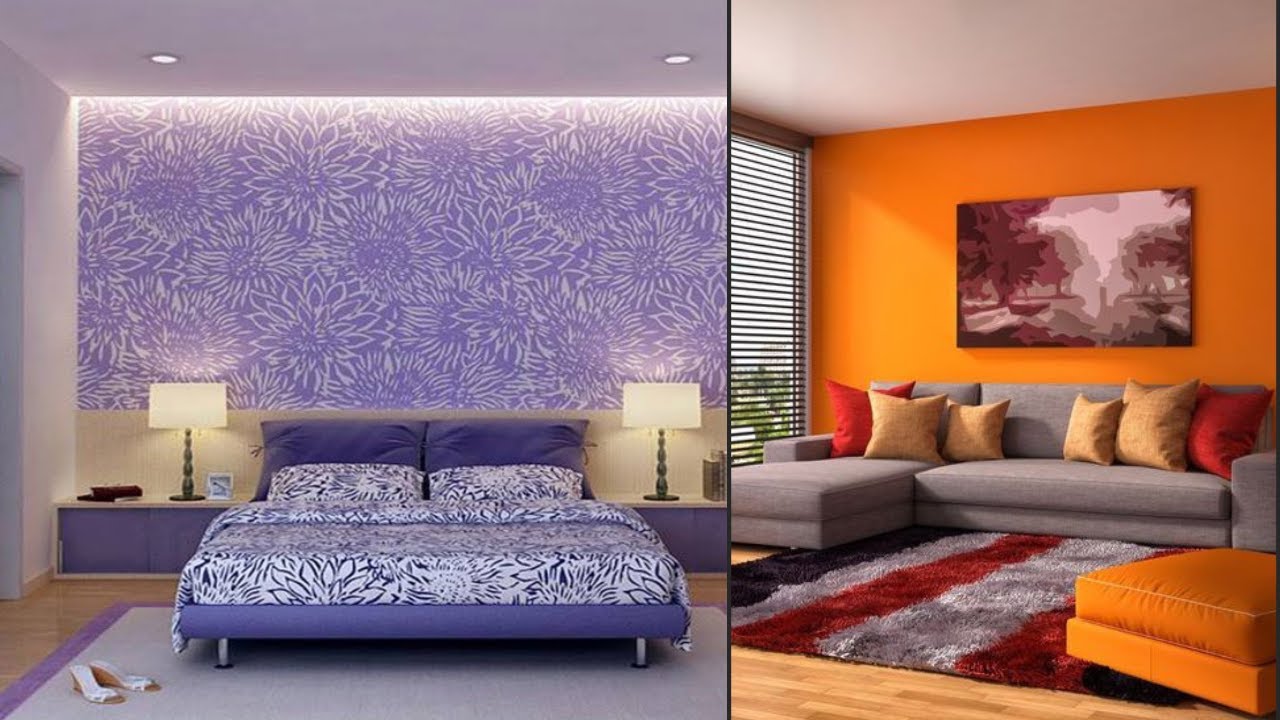 Two Color Combination For Modern Wall Painting Colour Combinations