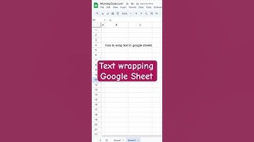 How to Wrap Text in Google Sheets (Fix Text Overflow Fast!) #spreadsheetmagic