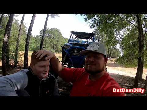 Highlifter RZR 1000 on portals cruising on Muddy Trails, Big Drop off's and Nasty Holes!