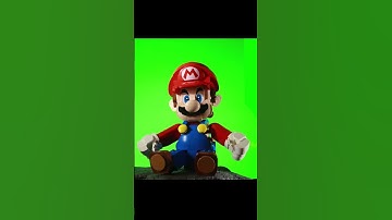 Lego Mario & Minecraft Creeper Test Animation - Set 72037 & 21276