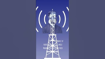 Who is credited with the discovery of radio waves?