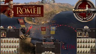 Total War Rome II - Divide et Impera, Rzym - Kolejna, heroiczna walka na morzu ! (PL) cz. 106.