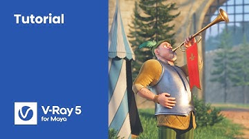 V-Ray for Maya tutorial — How to shade a character