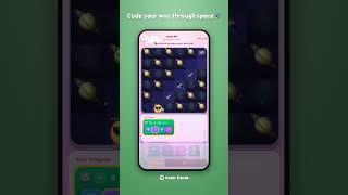 Kids Code Their Way Through Space in Coder Panda 🚀 #shorts