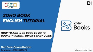 How to Add a QR Code to Zoho Books Invoices | Quick & Easy Guide | English