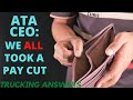 Does the ATA CEO need help with bills? | Trucking Answers