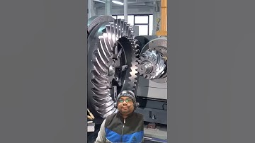 CNC Milling a Gear! ⚙️ Precision in Motion 🤯 #machinetools #cncsoftware #cncmill #robot