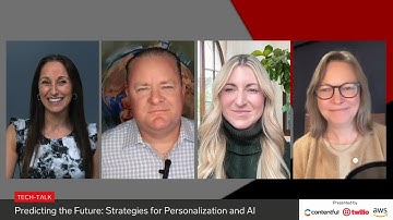 Tech-Talk: Predicting the Future—Strategies for Personalization and AI