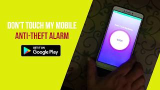 Anti-Theft Alarm - Don't touch my mobile android app screenshot 4