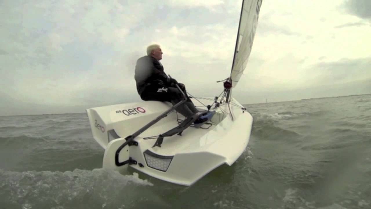 Test sailing the RS Aero - 'the 21st Century Laser' - YouTube