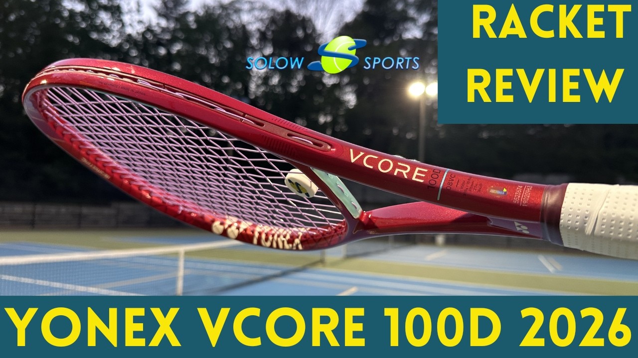 Yonex Vcore 100D 2026 Tennis Racket Review - YouTube