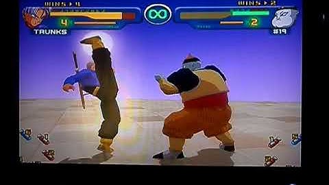 Dragon Ball Z Budokai(Gamecube)-Trunks vs Android 19