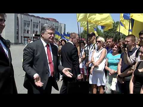 Порошенко поговорил с одесситами