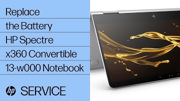 Replace the Battery | HP Spectre x360 Convertible 13-w000 Notebook | HP Support