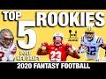 Top 5 Rookies You NEED to Draft in 2020 Fantasy Football (After NFL Draft)