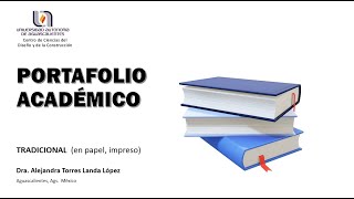 Tutorial portafolio académico tradicional