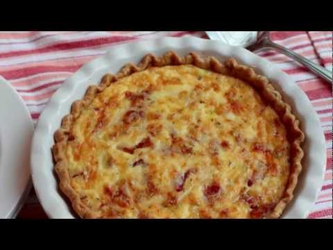 Quiche Lorraine Mother S Day Recipe Creamy Bacon Leek Cheese Quiche-11-08-2015