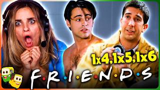 FRIENDS SEASON 1 Episodes 4,5, & 6 REACTION! | First Time Watch!