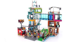 The largest LEGO City set ever: Downtown 60380 reviewed! 2000+ pieces, 14 minifigs, modular