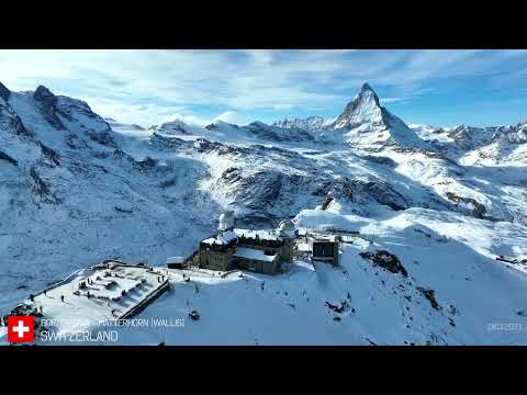 i fly my drone over the Gornergrat & Matterhorn