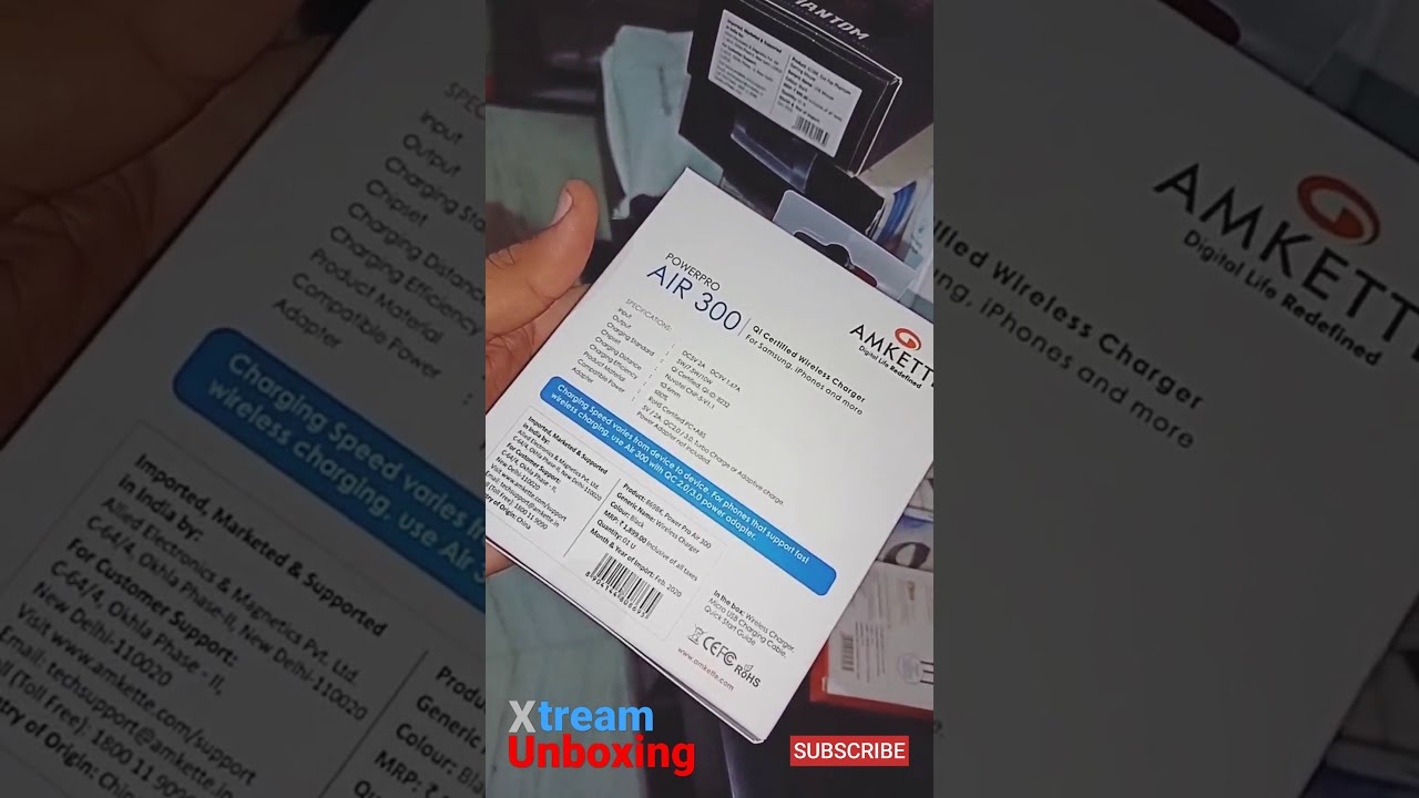 Best Wireless Charger For Iphone Under 1000 | 10W | [ Xtream Unboxing ] 