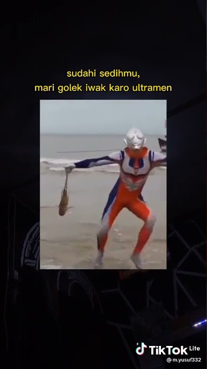 Ultraman mudik bawa ikan