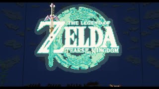 The Legend of Zelda: Tears of the Kingdom - Trailer (2) Theme [Minecraft Noteblocks]