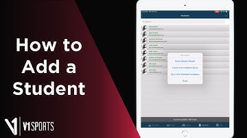 V1 Pro App: How to Add New Students
