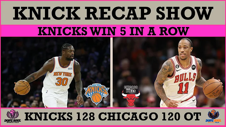 KNICKS WIN FIVE IN A ROW | BRUNSON PLAYS | RANDLE ...