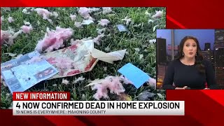Four people killed in Mahoning County house explosion